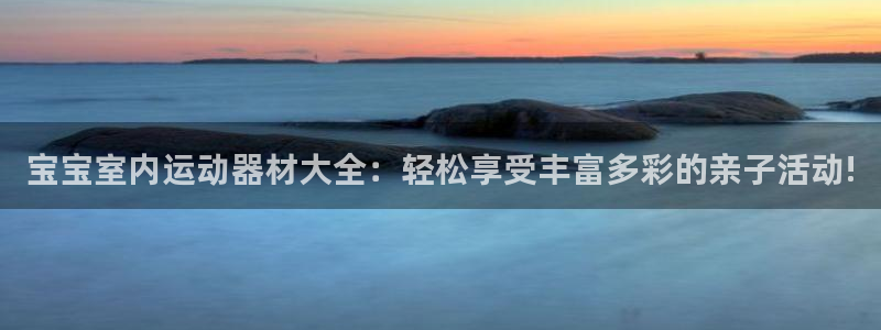 征途国际是干嘛的公司：宝宝室内运动器材大全：轻松享受丰富多彩