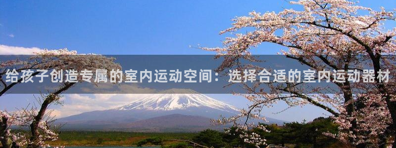 征途国际招商：给孩子创造专属的室内运动空间：选择合适的室内运